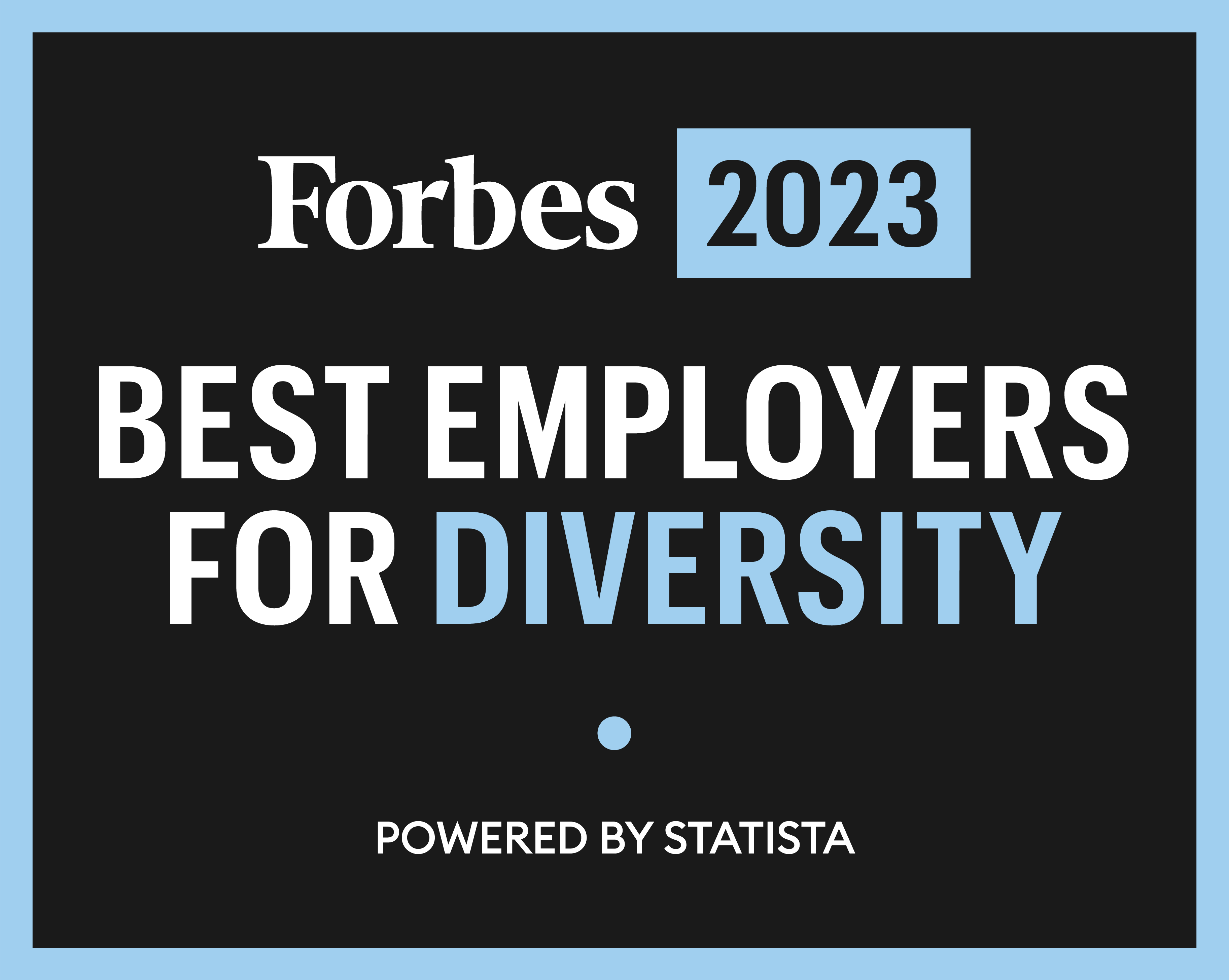 2023 Forbes Award: Best Employers for Diversity